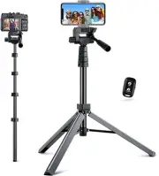Aureday Selfie Stick Phone Tripod&Monopod, 66'' Detachable Cellphone Tripod...