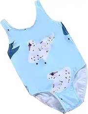 SAFIGLE Swimming Suits for Girls Girls' One-Piece Swimwear Swim Suits for Girls Swimsuits for Toddler Girls Bathing Suits Kids Girls Swim Suit Kid Swimsuit Baby Triangle One-Piece Swimsuit