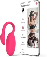 Wearable Vibes Magic Motion, Bluetooth Intelligent Wearable Massager Remote Control Massaging Tool App with iOS Android Personal Intelligent Massager Wearable Vibrator Adult Toy Designed for Ladies