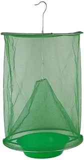 Fly Trap Outdoor Fly Catcher Ranch Fly Traps Hanging Cages Flies Catcher, 2Pcs Ranch Fly Trap Outdoor Hanging Fly Trap Food Bait Flay Catcher Cage, Outdoor Ranch Fly Trap, Reusable Hanging Fly Traps