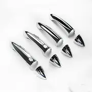 Door Handles Car Door Handle Cover Trim Pad Sticker Molding Styling for Holden for Astra 2016 2017 2018 (Color : Handle 2 Buttons)
