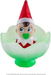 The Elf on the Shelf Frost Pips Mini Blooms | Baby Elf in Magical Frost Flower | Elf Babies (Boy With Blue Eyes)