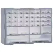 40 Drawers Storage Cabinet Tool Box Bin Chest Case Plastic Organiser Divider