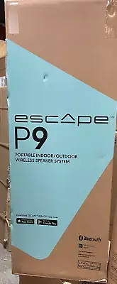 Escape P9 Weatherproof High-Fidelity Portable Wireless Speaker