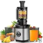 Juicer Machines, Cold Press Juicer for Whole Fruit and Vegetable, Masticating...