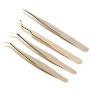 Eyelash Extension Tweezer Stainless Steel Precision Strong Hardness Professi