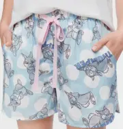 NEW WITH TAGS LADIES PETER ALEXANDER BAMBI THUMPER SHORTS SIZE M