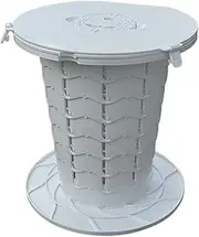 Portable Toilet for Camping - Camping Potty | Waterproof Lightweight Portable Potty Seat with 881 Lbs Capacity Bucket for Bedside