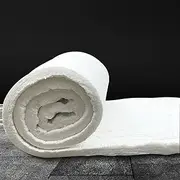 WMEIE Ceramic Fiber Blanket 2300F, Fireproof Insulation Blanket For Forge Furnace Wood Stove Fireplace Kiln Dishwasher Pizza Oven (Size : 30mm 0.61x5m)