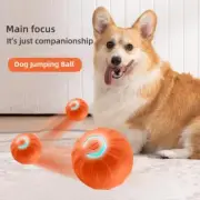 Pet Gravity Jump Ball Pet Dogs Intelligent Toys Dog Supplies Y9P8