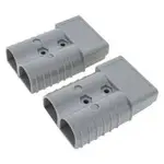 Jaylec 350A Grey Connectors with Terminals, Pack of 2 - ECH9350