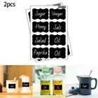Simplify pantry organization with these elegant label stickers 2 sheets