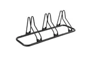 CyclingDeal Bicycle Floor Type Adjustable Parking Rack Stand - for Mountain MTB and Road Bike Indoor Garage Storage - for 3 Bikes
