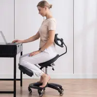 在飛比找蝦皮購物優惠-免運久坐不累神器 盤腿椅 舒適減壓 懶人椅 人體工學端正坐姿