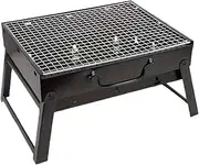 Portable BBQ Charcoal Grill Stainless Steel Small Mini BBQ Tool Kit Outdoor Cooking Camping Picnic Beach