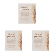 3x Splosh Home Sweet Home Ceramic Grandparents Verse Tabletop Plaque 14cm