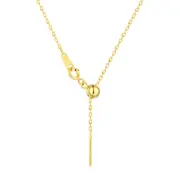 ANYCO Necklace 925 Silver Criss Cross Chain Slide Pin Elegant Gift For Women