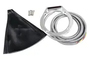 Lokar Horizontal LED Shift Indicator Boot Kit Brushed Aluminium for Ford C4/C6