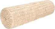 PRETYZOOM Multifunctional Rattan Cervical Pillow for Comfortable Lumbar Support Breathable Design for Summer Naps and Sweat Steam Rooms Promotes Posture and Relieves Neck