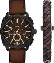 [FOSSIL] Machine Brown Watch FS6102SET