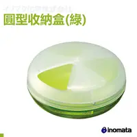 在飛比找PChome24h購物優惠-日本原裝進口 INOMATA 4099 圓形藥盒 3格入-(