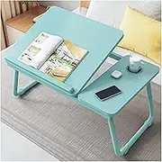 Adjustable Angle Laptop Bed Desk,Portable Multifunctional Foldable Leg Cup Holder Bed Tray Table, Writing Work Bed Tray Write