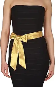 [BlackButterfly] Bridal Wedding Bridesmaid Satin Sash Belt