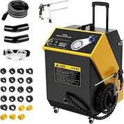 Walnut Blaster Cleaner DUAL Mode HTS678 Walnut Sand De-Carbon Cleaner Engine Carbon Deposition Intake Pipe Valve Cleaner With 23 Car Model Adapters&Adjustable Pressure Gauge&Storage Box 1800W 110/220V