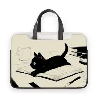 在飛比找蝦皮商城優惠-筆電包 可愛貓咪手提筆電包女適用聯想/小新air14/mac