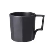 Kinto Oct 300ml/11cm Porcelain Mug Coffee/Tea Drink Water Cup w/ Handle Black
