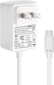USB-C Power Supply for Raspberry Pi 5, 5.1V 5A 27W Gan PD Power Supply for Raspb