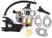 munirater 196CC Carburetor Replacement for Baja Warrior MB165 MB200 196CC 6.5HP 163CC 5.5HP 200cc Mini Bike Carb