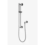 Waterworks 05-96628-89795 Flyte Brass Handshower On Wall Bar in CHROME, New!
