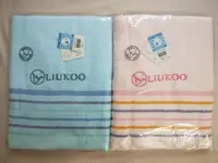 在飛比找蝦皮購物優惠-台灣製 LK910煙斗牌LIUKOO 夢彩條浴巾