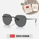 【RayBan 雷朋】熱賣大框偏光太陽眼鏡(RB3680D-002/81 60mm 偏光鏡片)