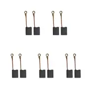 5 Sets of - 2x Carbon Brushes - Metabo 084 Grinder (Size - 8 X 14 X 18)