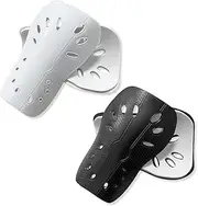 Soccer Shin Pads, 2 Pair Soccer Shin Guards for Football Games (13.5 x 8.2cm)