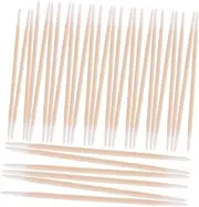 HEALSOPTHY 2Pcs Double Ended Precision Cotton Swabs for Makeup Jewelry Cleaning High Precision Tips for Detailed Application Pack for Beauty Intricate Work