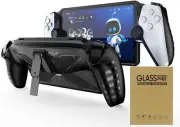 Case with Stand and Screen protector for PS5 Playstation Portal Remote Player