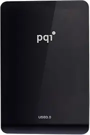 DataLocker PQI 1TB Portable External Hard Drive for Laptop and PC,Ultra High Speed Interface, Shock Resistant, TAA Compliant, HDD Storage