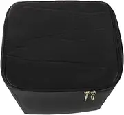 POPETPOP Black Bicycle Basket Inner Bag Dustproof Design for Electric Bikes Large Capacity Storage for Outdoor Travel Accessories Convenient Bike Bag for Shopping and Travel