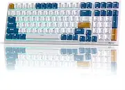 RK ROYAL KLUDGE RK98 Wireless Mechanical Keyboard Triple Mode 2.4G/BT5.1/USB-C 100 Keys Hot Swappable Brown Switches with Number Pad RGB Backlit 3750mAh Battery NKRO Gaming Keyboard Ergonomic Design