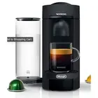 Nespresso Vertuo Plus Deluxe Coffee and Espresso Maker by De'Longhi, Matte Black
