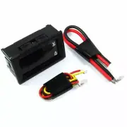 0 - 100V DC 10A Red Blue LED Panel Voltmeter Ammeter Monitor Pi Flux Workshop