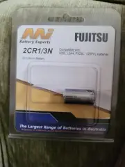 Fujitsu 6V 60mA 2CR1-3N 6V 160mAh Camera Photographic Lithium Battery K28L L544