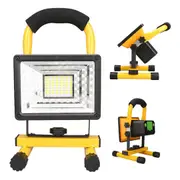 Portable LED Rechargeable Camping Light Outdoor Dimmable Work Torch Flood Lamp
