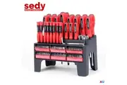 100Pcs Screwdriver Set Power Socket Nut Setter Bits Driver Ratchet