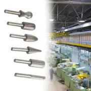 6x Carbide Cutter Rotary Burr CNC Engraving Bit Rotary File Bur Burr Tool Lots