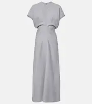 [Toteme] Toteme Draped maxi dress AU 2 blue
