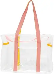 [ROMISBABA] Creative Beach Tote Bag Outdoor Mesh Bag Large Capacity Beach Tote Bag Single Shoulder Tote Bag